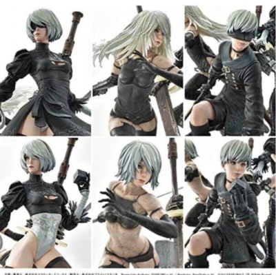 SQUARE ENIX MASTERLINE NieR: Automata 2B 9S A2 1/4 Statue Deluxe