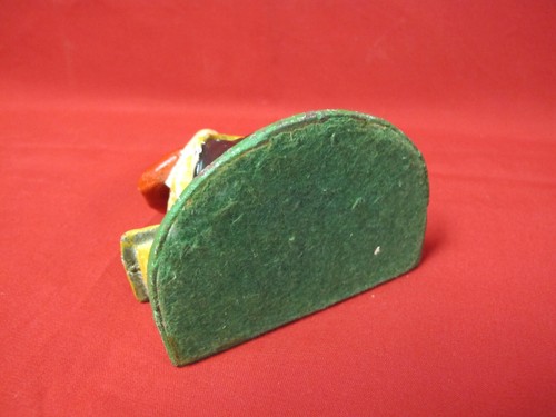 Antiguo sujetalibro Amish de hierro fundido para mujer tope de puerta sentado en un banco - Imagen 7 de 11