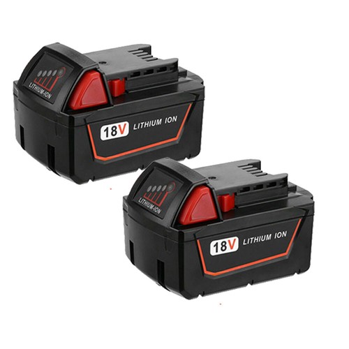 Cargador 18V para Batería Milwaukee XC 5,0 M18B5 M18B9 Litio 48-11-1860 M12-18C - Imagen 14 de 34