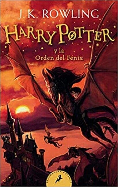 Libros De Harry Potter En Español Libro Fisico Harry Potter Y La Orden Del  Fenix