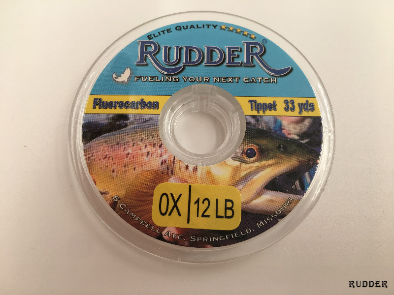 3PCs Rudder Fly Fishing Tippets Fluorocarbon Sink 33 Yard 0 1x 2x 3x 4x