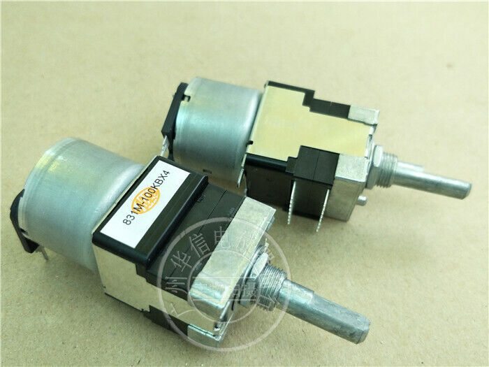 Japan Alps Rk168 Quadruple Motor Potentiometer 100kbx4 B100k Handle Length 25mm