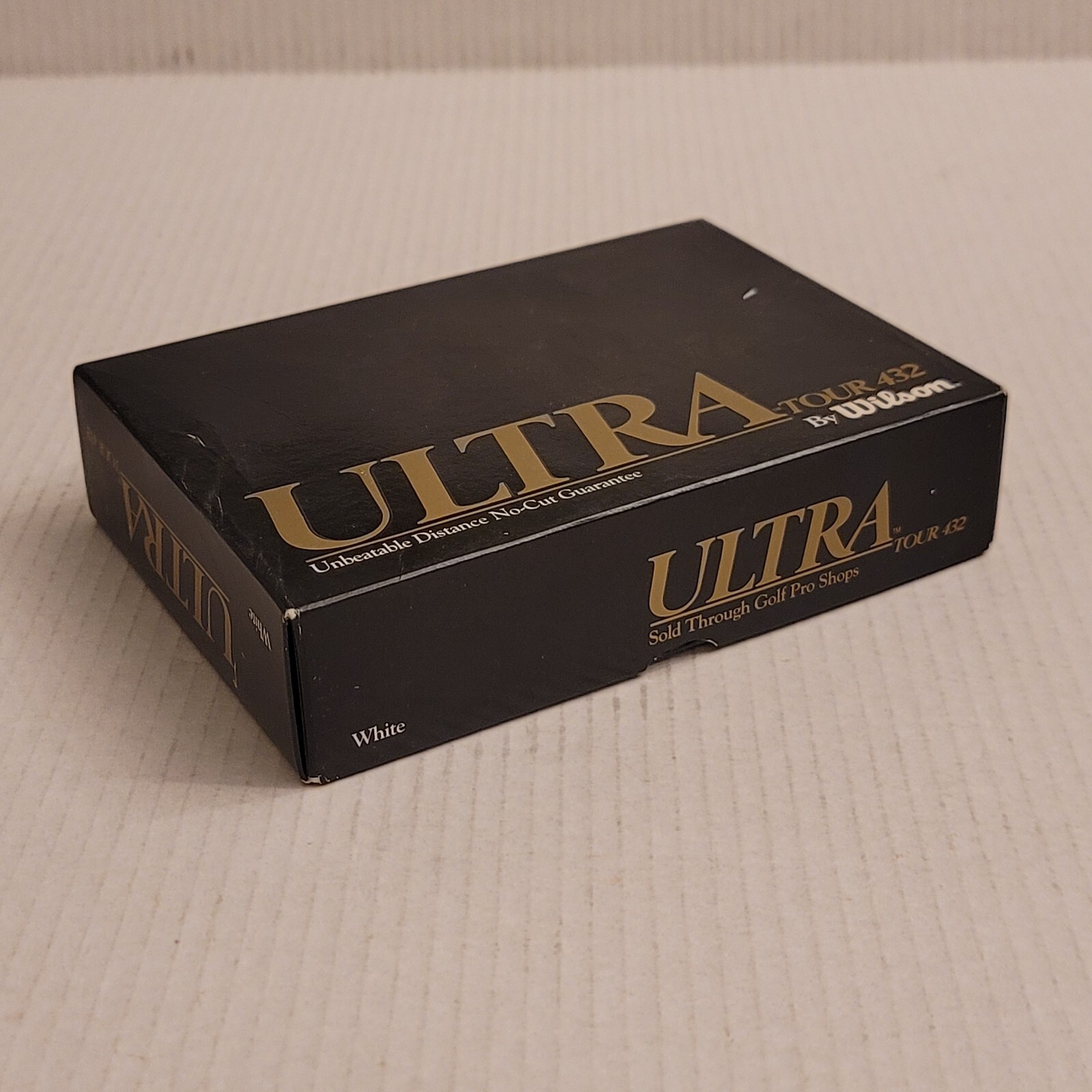 Set 12 Wilson Ultra Tour 432 Golf Balls "Laughter Corp" Stamped Logo New In Box