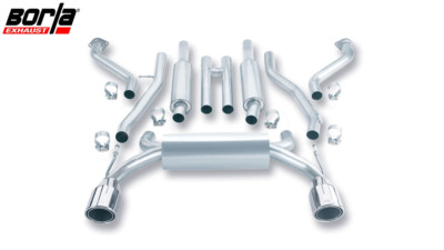 Borla S-Type Cat-Back Exhaust w/ 4.5'' Polished Tips For 2003-2008 Nissan 350Z