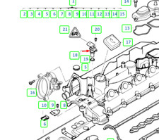 NEU BMW 7 E38 Kurbelwellenpositionssensor 730D 135KW Benzin 13627794646 ORIGINAL