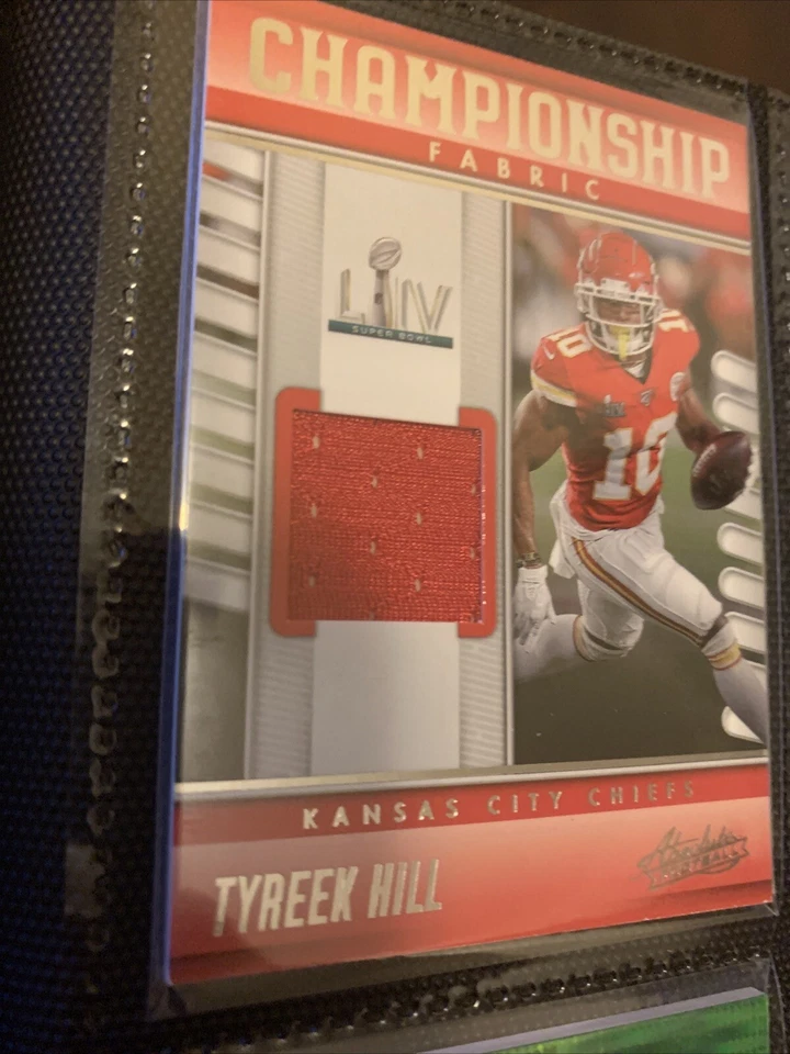 2023 Panini Absolute - Championship Fabric #CF-9 Tyreek Hill (MEM) - Image 3 of 3