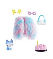 Barbie EXTRA Pet  Fashion Pack with Pet Cat, Fashion Pieces  Access, 3 Years