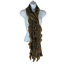 Women's Long 100% Acrylic Knit Scarf One Size