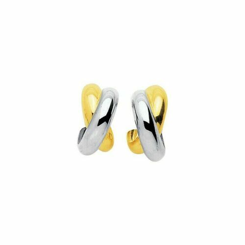 Boucles D'oreilles Perçées Avec Pierres D'ambre Sur Métal Coulé Argent - Sans Nickel