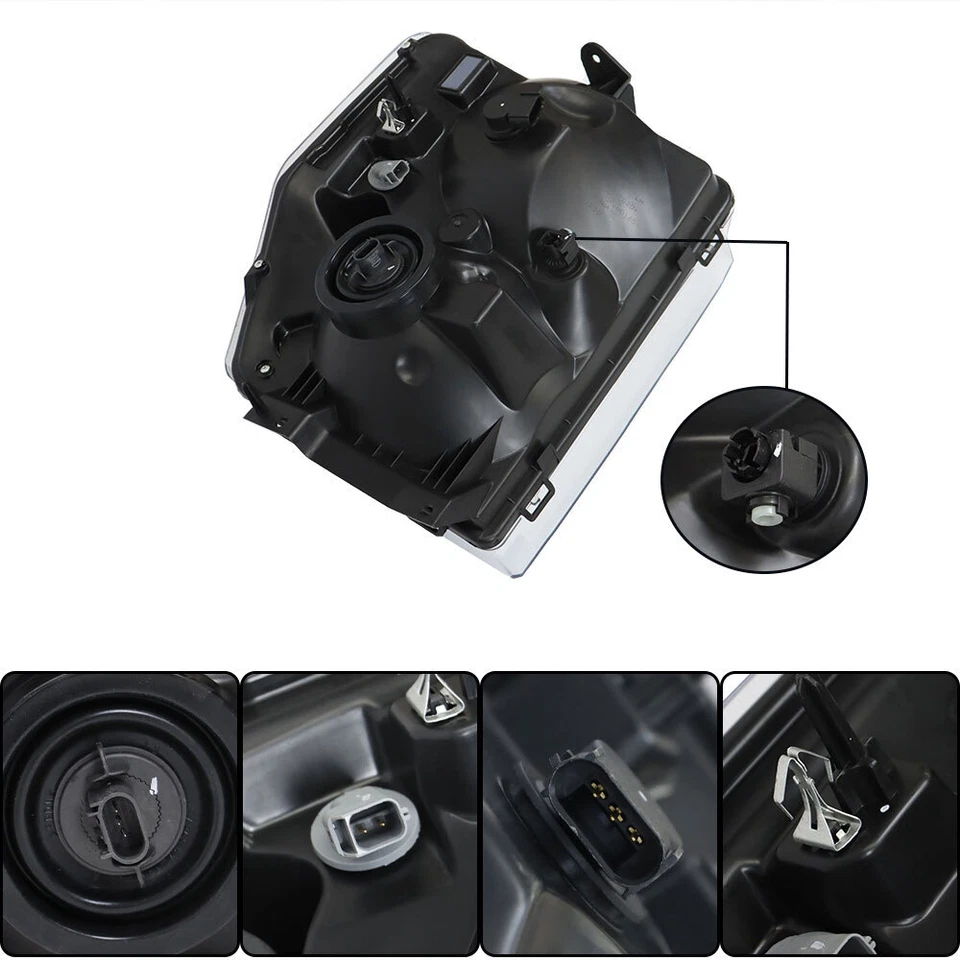 Faros faros diestros+derechos para furgoneta Ford E150 E250 E350 E450 Econoline 2008-2014 Foto 3 de 4