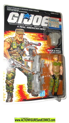 Gi Joe 1989 ROCK & ROLL vintage v2 GIJOE g i hasbro action figures