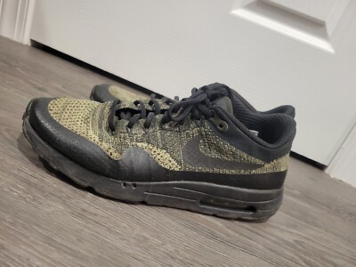 Size 12 - Nike Air Max 1 Ultra Flyknit Olive 856958-203