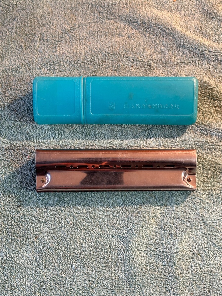 HKG Saka Phone Sakahorn Vintage Japanese Chromatic Harmonica Circa