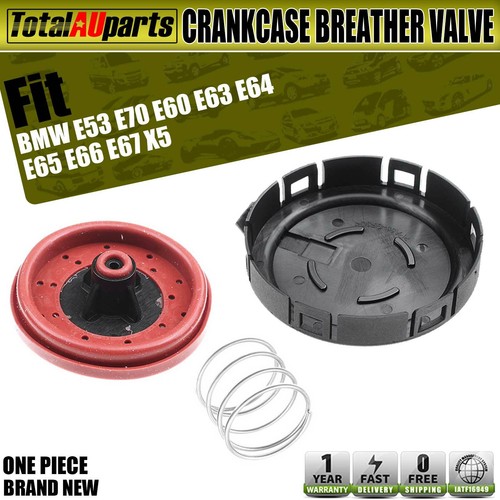 PCV Crankcase Breather Vent Valve for BMW E60 E66 E70 X5 N62 B44 B48 ...
