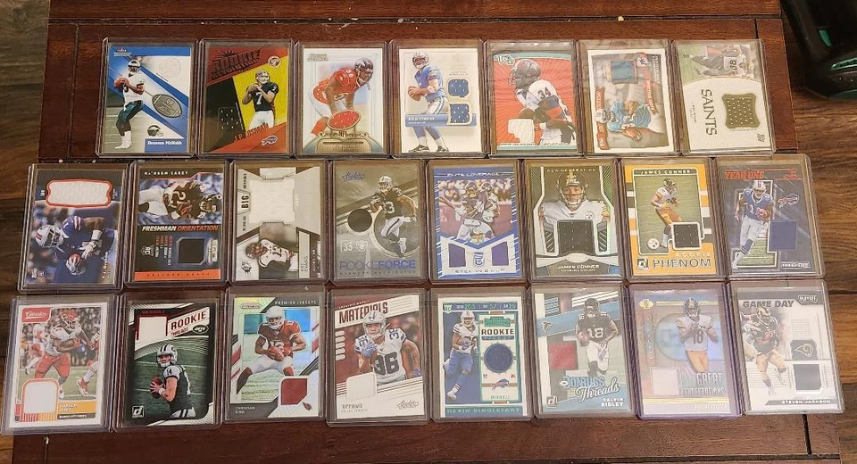 NFL Patch/Jersey/Memorabilia Cards. You Pick The Card. Random Years & Players - Image 2 of 4