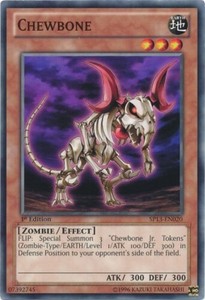 Chewbone - SP13-EN020 - Common - 1st Edition x3 - Near Mint