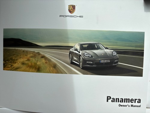 Porsche Panamera 2013 Owners Manual Set Hybrid Supplement Quick Reference Guide - Picture 3 of 12
