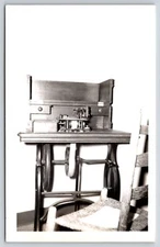 RPPC Wheeler & Wilson (Watertown CT) Lock Treadle Stitch Machine (c1852) 1950 PC