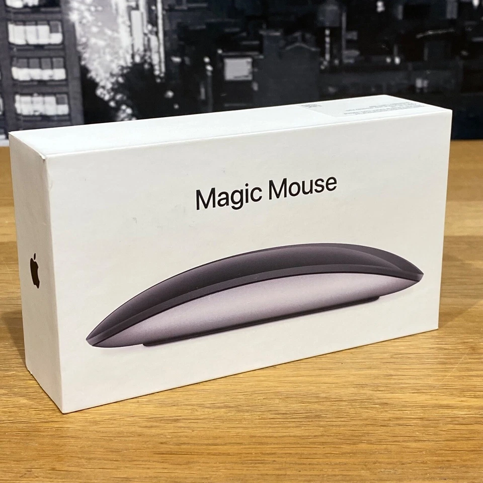 Apple Magic Mouse (USB-C) Black Multi Touch Rechargeable A3204 100% Original - Image 3 of 4