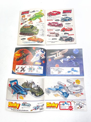 Dinky Kataloge x 4 Vintage und Repro & Postkarte - Bild 4 von 5