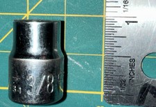 Vintage Craftsman 3/8" Drive 3/8"  12 Point Shallow Socket SAE V 44331 USA