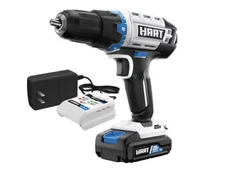 HART HPDD01BCA - 20-Volt Cordless 1/2-inch Drill/Driver Kit
