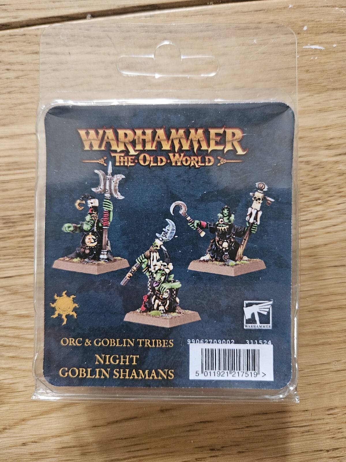 Warhammer Fantasy Old World Orc & Goblins Night Goblin Shamans Metal New Blister