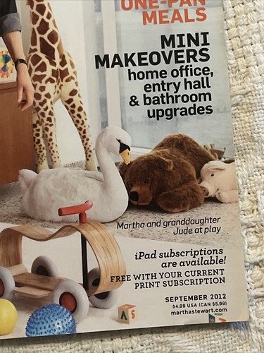 Martha Stewart Living Magazine September 2012, Sept 2014 & September 2019 - Imagen 13 de 14