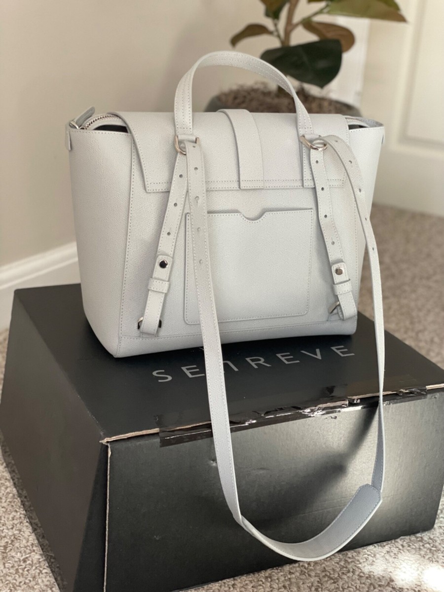 Senreve Maestra Large Bag | Pebbled Leather | Ice