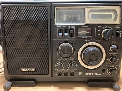 National PROCEED 2800 RF-2800 FFM/LW/MW/SW1-3 Receiver Vintage 