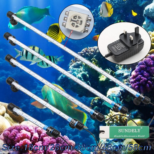 Waterproof Aquarium Fish Tank SMD LED Strip Light Bar White,RGB or White+Blue - Picture 2 of 10