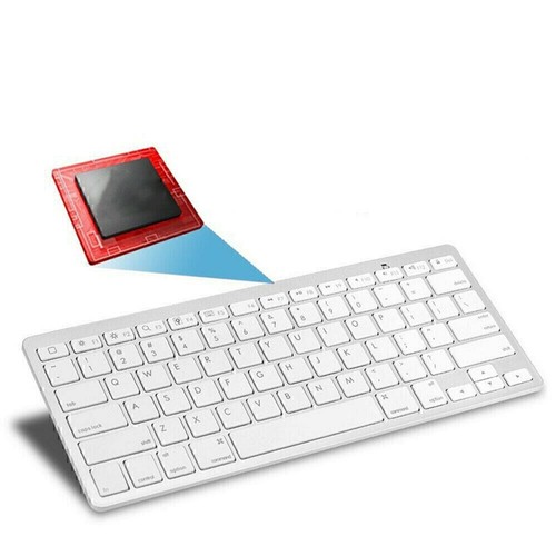 Bluetooth 3.0 Wireless Keyboard for Apple iPad-1 1 2 3 4 Mac Computer PC Macbook - Picture 11 of 22