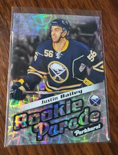 2016-17 Parkhurst Hockey Rookie Parade Insert #RP3 Justin Bailey Sabres