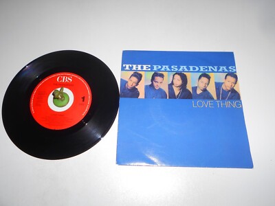 The Pasadenas - Love Thing (1990) Vinyl 7` inch Single Vg +++
