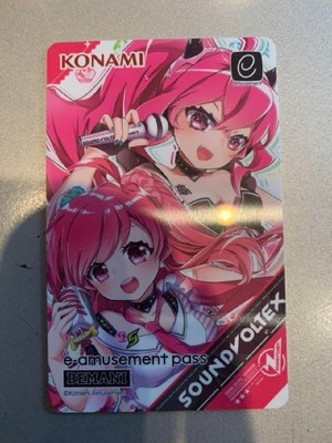 Sound Voltex E Amusement Pass Card Grace Rasis Sdvx Volte Konami G8 Ebay