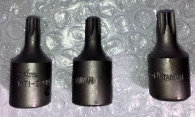 3PC CALIPER TORX SET T-40  T-45 T-50