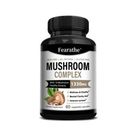 10X Pilz-Komplex-ErgäNzung, LöWenmäHne, Reishi, Shiitake, Immunkapsel