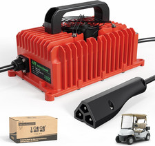 Smart Golf Cart Battery Charger for EZGO TXT  RXV, 15 AMP 48 Volt Golf Cart Cha