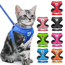 Katze Geschirr Weste Walking Lead Leine Für Welpen Hunde Kragen Polyester