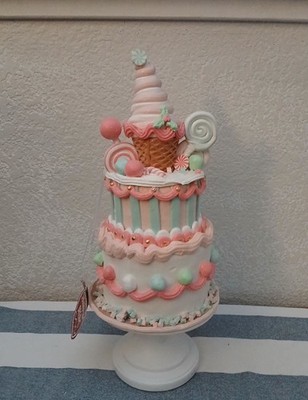 Sugarplum Ice Cream Dessert Layer Cake Decor
