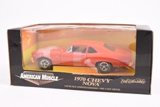 Modellino auto pressofuso American Muscle 1970 Chevy Nova scala 1/18 #T-RC