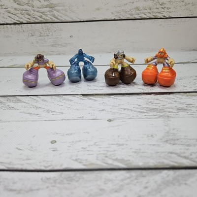 Mattel Matchbox Big Boots Mixed Lot Of 4 Figures 2'' Launch Into Action 2012