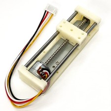 DC 5V Micro 2-Phase 4-Wire Stepper Motor 48mm Stroke Linear Stage Actuator | ...