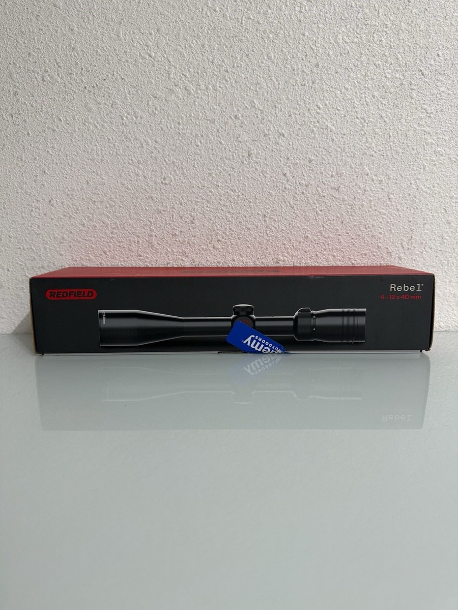 Redfield Rebel 4 - 12 x 40mmRifle Scope 164848 *minor Scratches