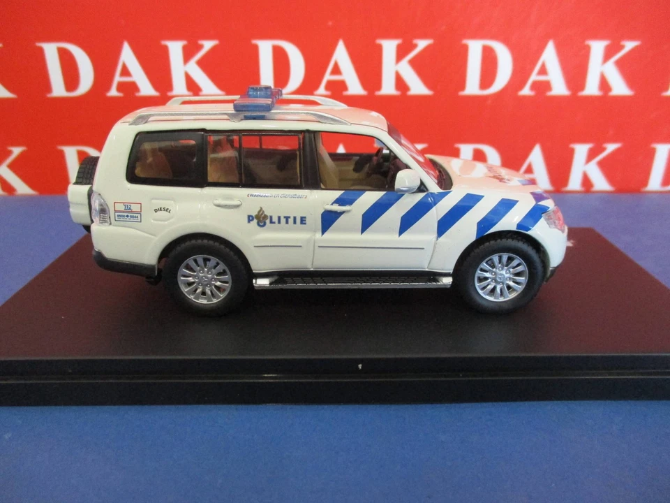 Die cast 1/43 Modellino Auto Polizia Mitsubishi Pajero Amsterdam Police 2013 - Immagine 4 di 4