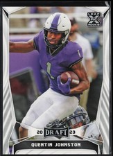 2023 Leaf Draft #64 Quentin Johnston TCU Horned Frogs