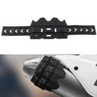 Universal Exhaust Tail Pipe Guard Protector Cover Motorcycle Accessories Black