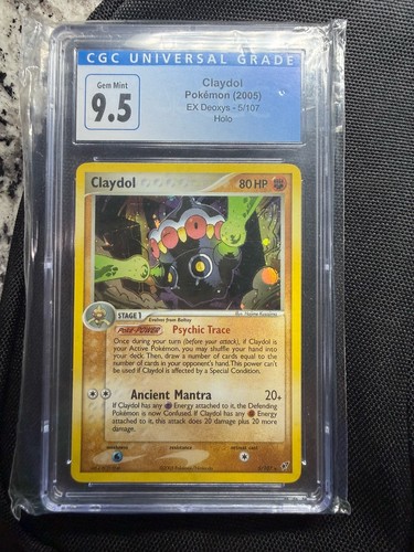 Claydol graded CGC 9.5 for sale on eBay
