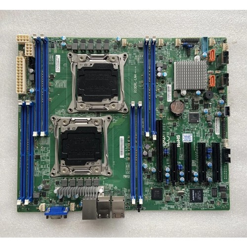 For   X10DRL-LN4 Server Motherboard   C612 chipset Dual Socket R3 *cm