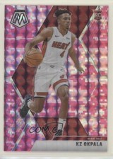 2019-20 Panini Mosaic Rookies Pink Camo Prizm KZ Okpala #210 03sv